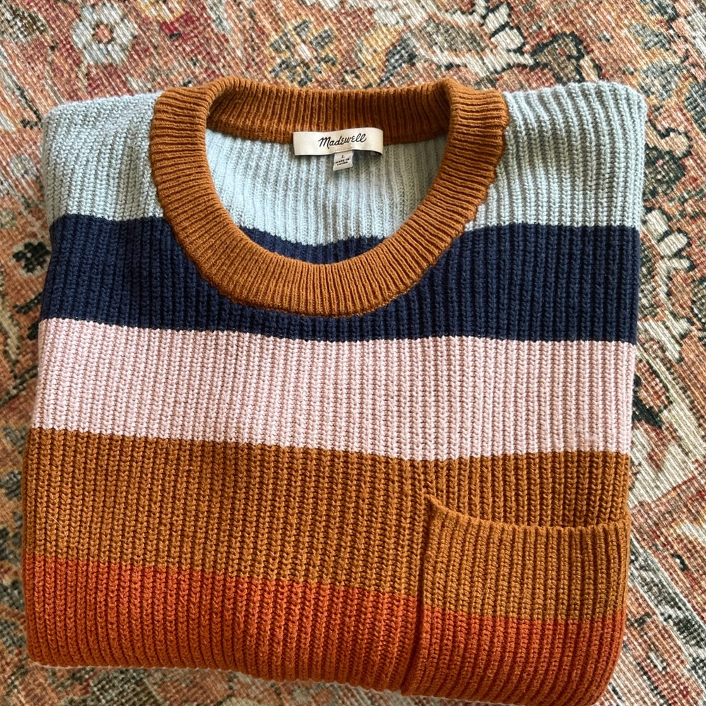 Madewell striped sweater